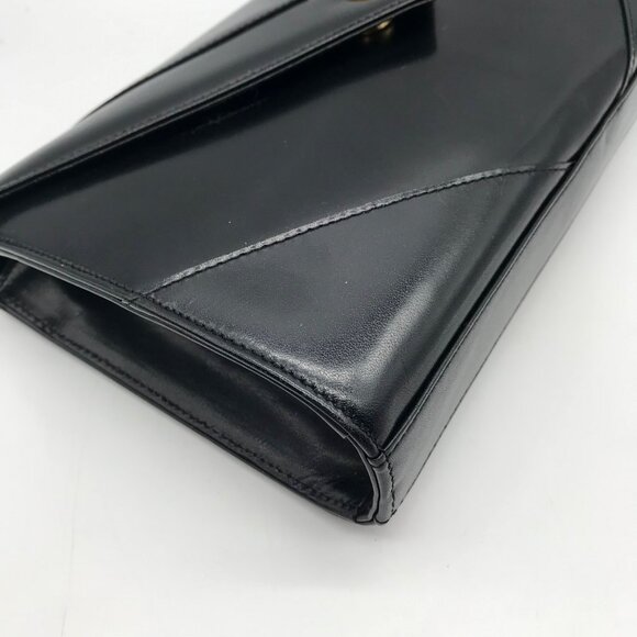 Givenchy Black Leather Vintage 4G Crossbody Bag - Picture 7 of 11